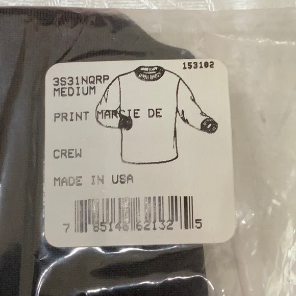 PMX BASELAYER Crewneck Top - Marci Prt Purple/blk - Picture 9 of 11